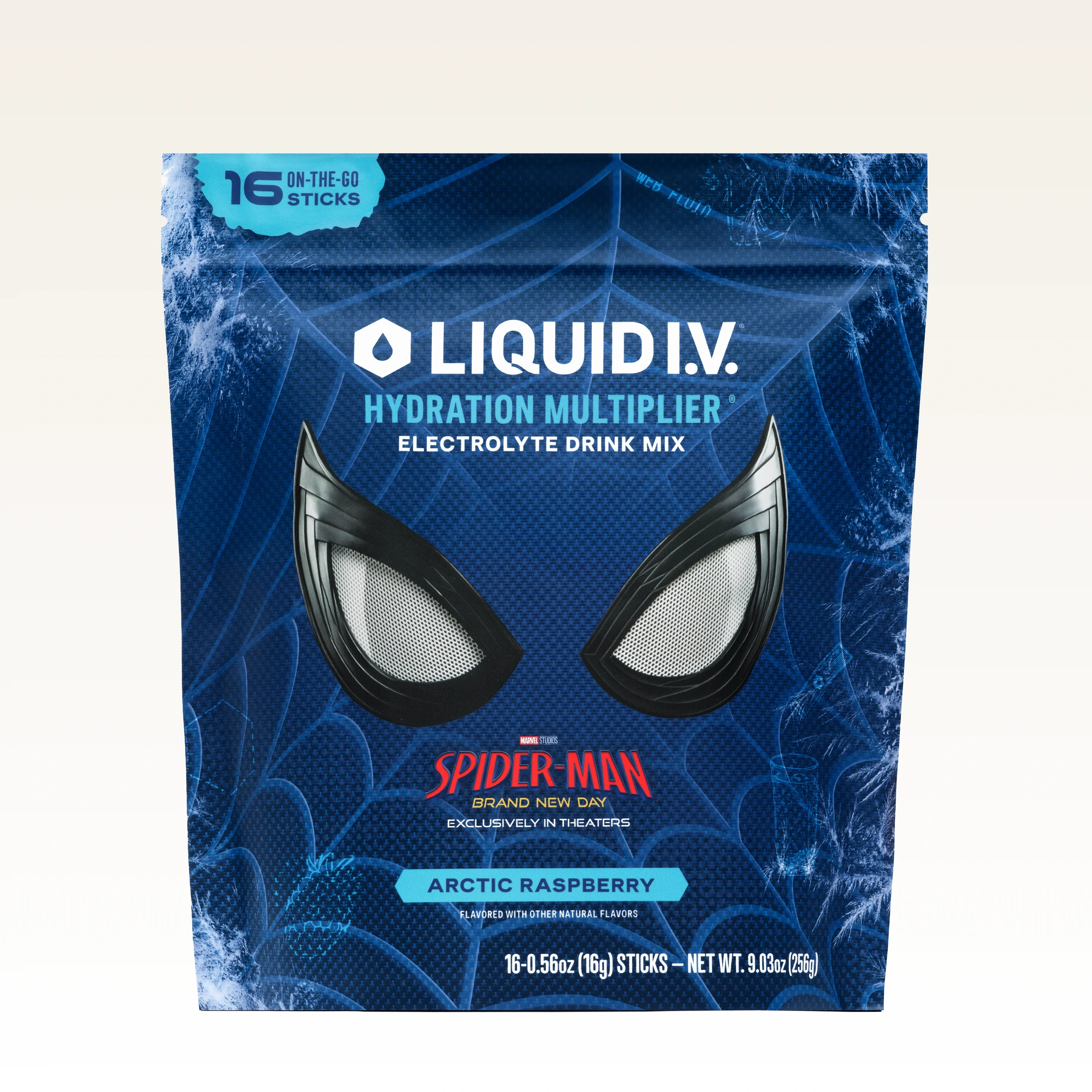 Liquid I.V. Limited Edition Spider-Man Arctic Raspberry Hydration Multiplier®