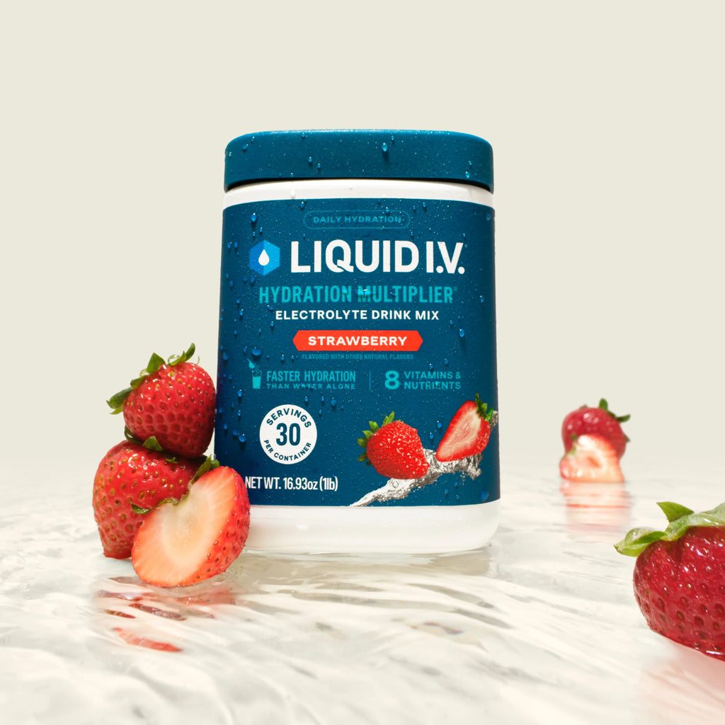 Liquid I.V. Hydration Multiplier® MultiServe, Freshly Picked Ripe Strawberries