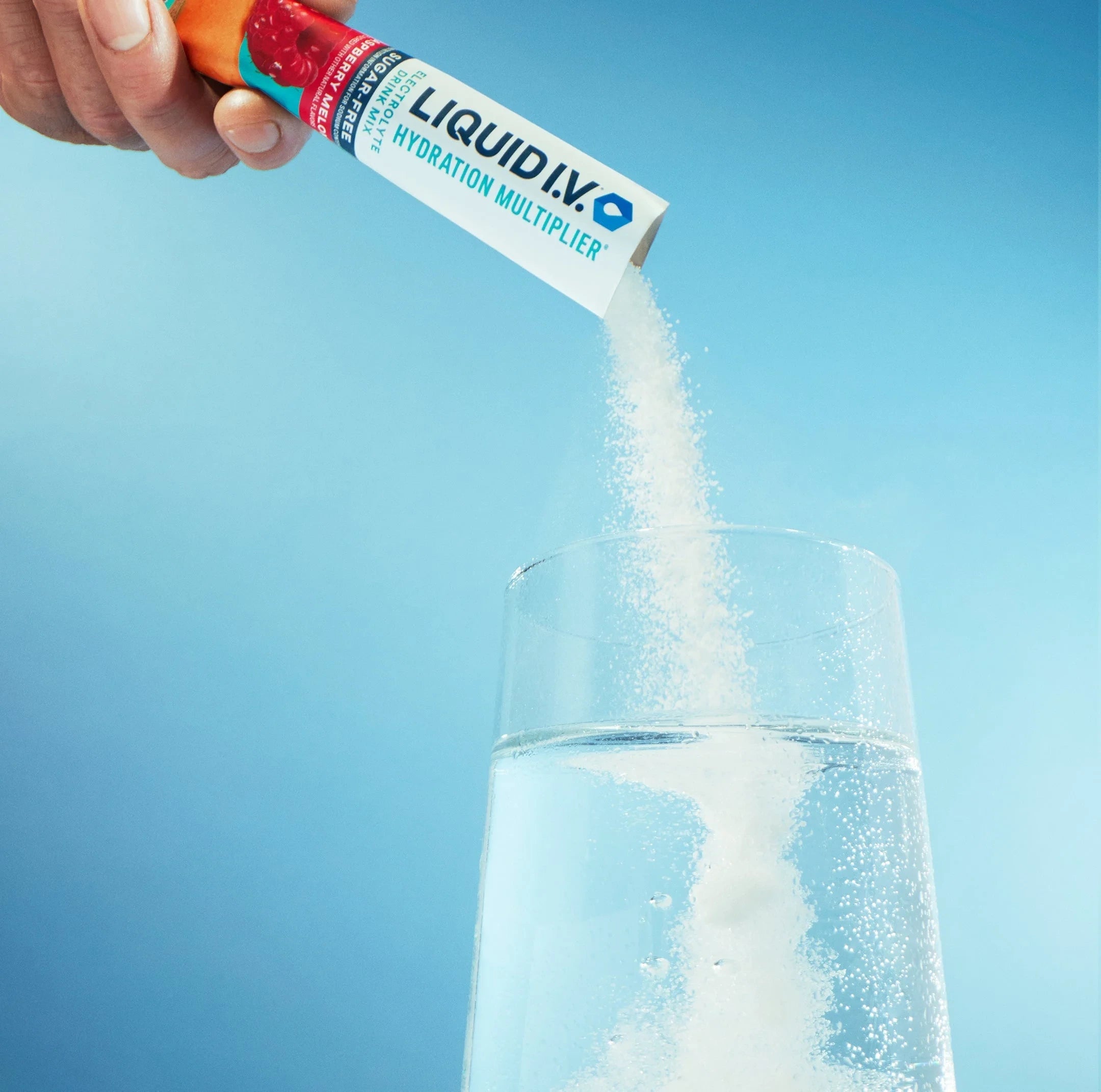 Liquid I.V. Raspberry Melon Hydration Multiplier® Sugar-Free, Hydration Multiplier Sugar-Free